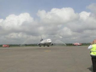 LUFTHANSA CARGO INAUGURAL FLIGHT IN LAGOS